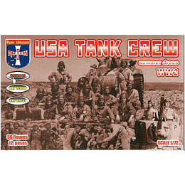 WWII USA Tank Crew Summer Dress 049 1:72