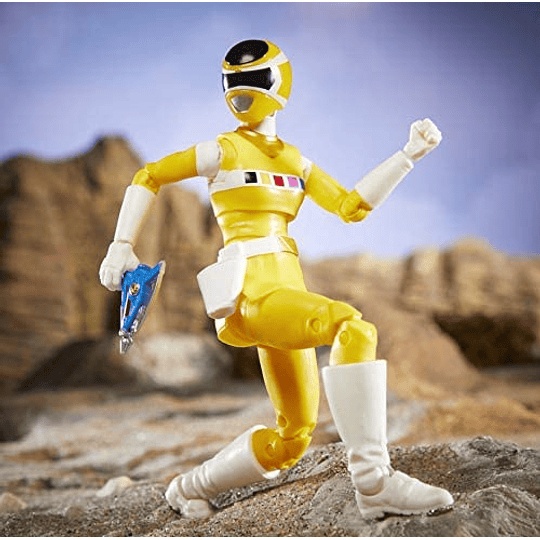 In Space Yellow Ranger Power Rangers Lightning Collection