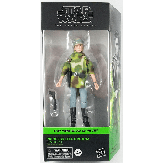 Princess Leia Organa (Endor) W2 Phase 4 The Black Series 6