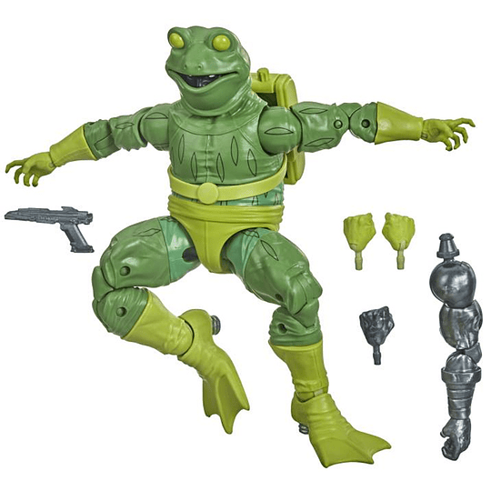 Frog Man Stilt Man BAF Marvel Legends 6
