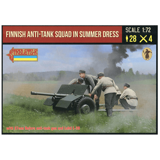 Finnish Anti-tank Squad in Summer Dress 245 1:72