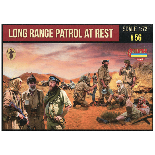 Long Range Patrol at Rest M143 1:72
