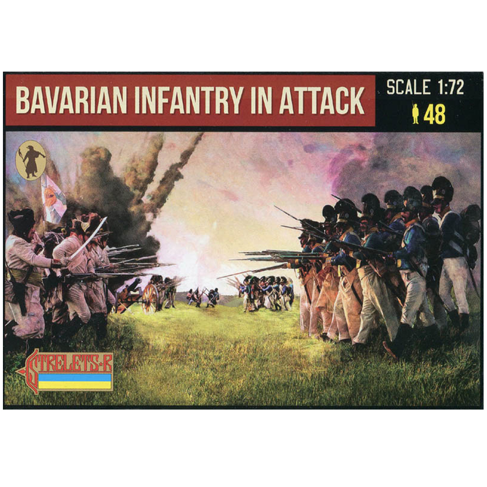 Bavarian Infantry in Attack 227 1:72