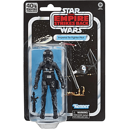 Imperial TIE Fighter Pilot W2 40th Anniversary ESB The Black Series 6