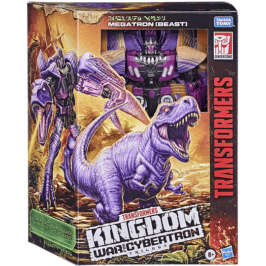 Megatron (Beast) W1 Leader Class Kingdom WFC Transformers