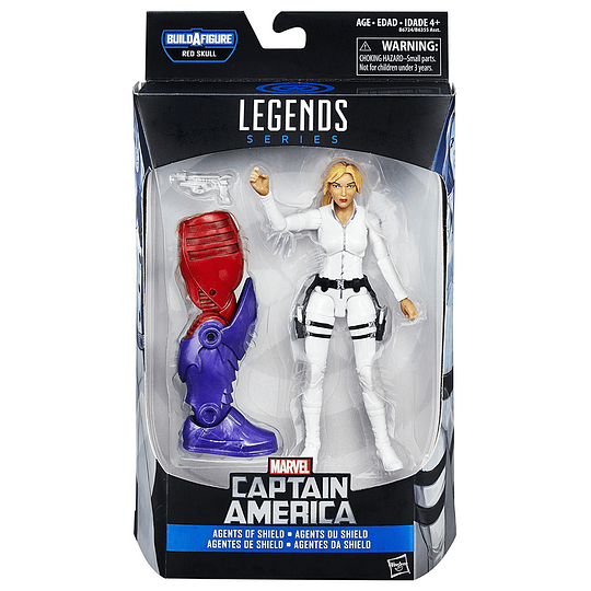 Sharon Carter Red Skull BAF Marvel Legends 6