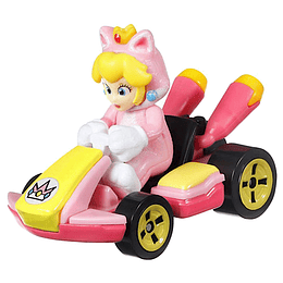 Cat Peach Standard Kart Mario Kart Hot Wheels