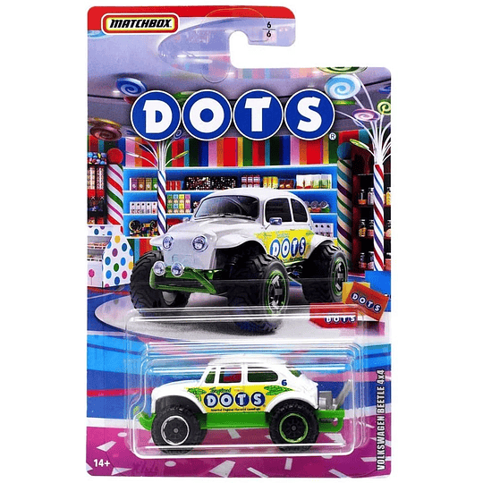 Volkswagen Beetle 4x4 Dots Candy Series Matchbox