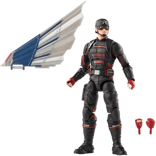 U.S. Agent (Captain America Flight Gear BAF) Marvel Legends 6