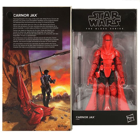 Carnor Jax [Kir Kanos] (Crimson Empire) The Black Series 6