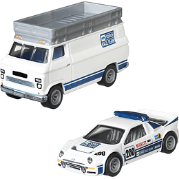 Ford RS200 & Rally Van Team Transport #33