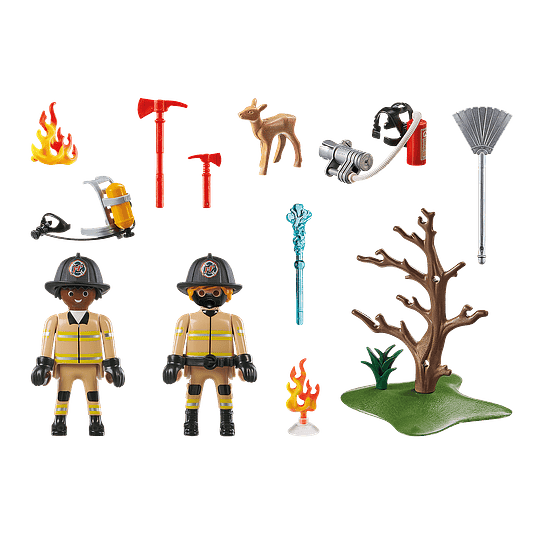 Escuadrón para Incendios Forestales Rescue Action Set 70488