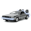 Delorean Time Machine BTTF1 Hollywood Rides 1:24