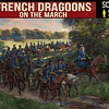 French Dragoons on the March Set 251 1:72