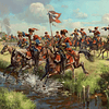French Dragoons in Attack Set 253 1:72