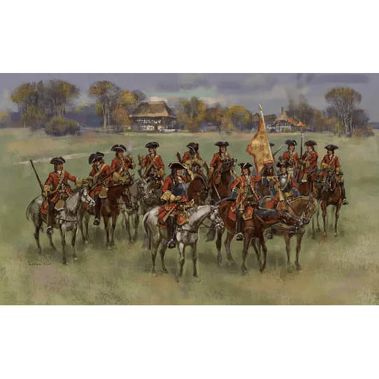 British Regiment of Horse [Late War] Set 255 1:72