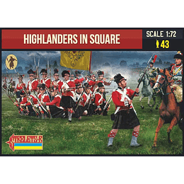 Highlanders in Square Set 287 1:72