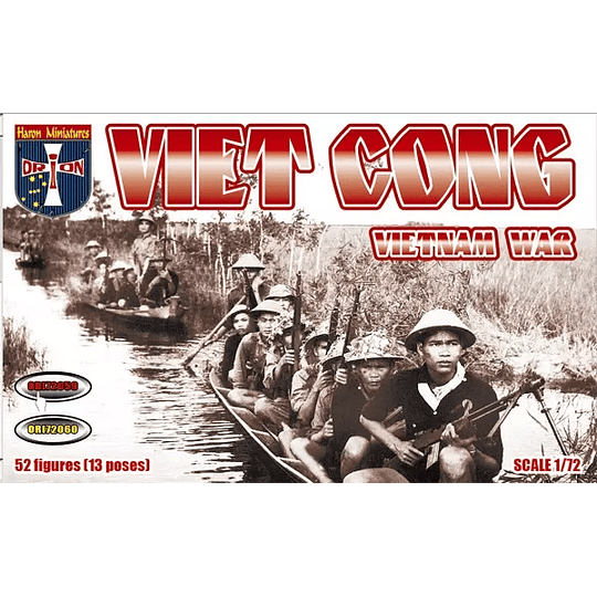 Viet Cong Vietnam War Set 059 1:72