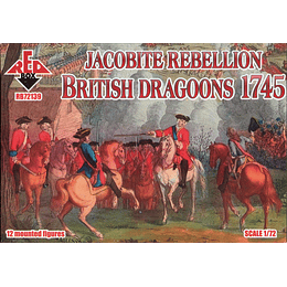 Jacobite Rebellion British Dragoons 1745 Set 139 1:72