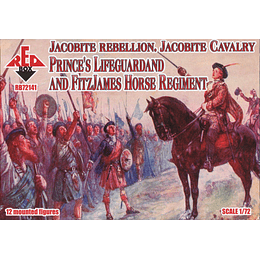 Prince's Lifeguard and Fitzjames Horse Regiment Jacobite Rebellion Set 141 1:72