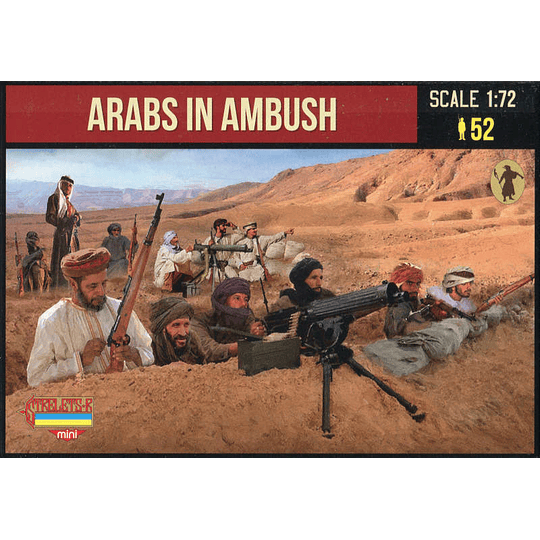 Arabs in Ambush Set M149 1:72