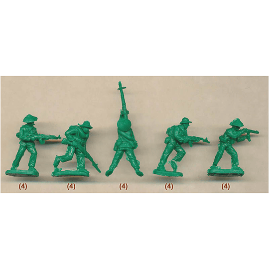 Viet Cong Vietnam War Set 059 1:72