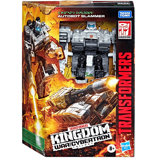 Slammer Deluxe Class WFC Kingdom Transformers