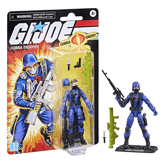 [Exclusive] Cobra Trooper Retro Collection G.I. Joe 3,75