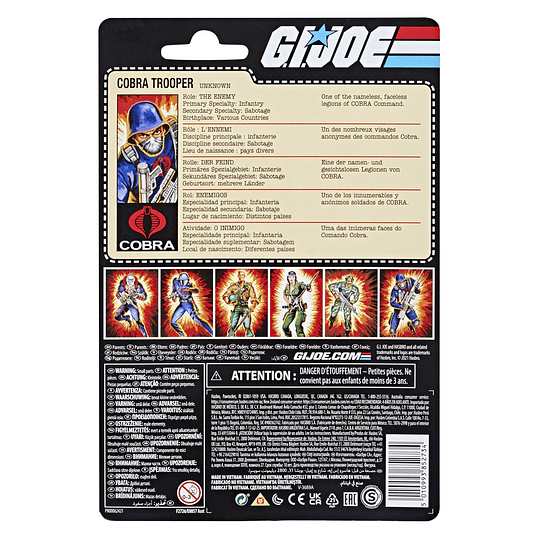 Cobra Trooper Retro Collection G.I. Joe 3,75