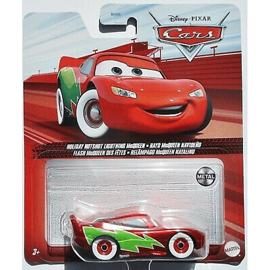 Holiday Hotshot Lightning McQueen Cars