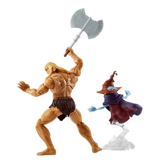 Savage He-Man & Orko Revelation Masterverse Masters of the Universe MOTU