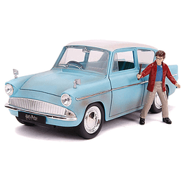 Harry Potter & 1959 Ford Anglia Hollywood Rides 1:24