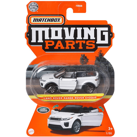 Land Rover Range Rover Evoque Moving Parts Matchbox