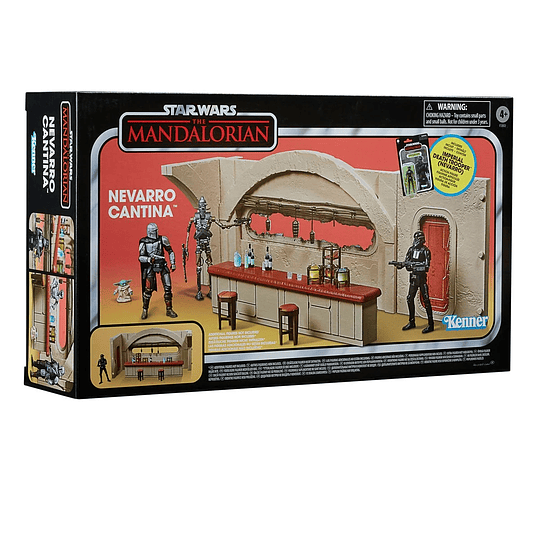 Nevarro Cantina Playset with Imperial Death Trooper TVC 3,75