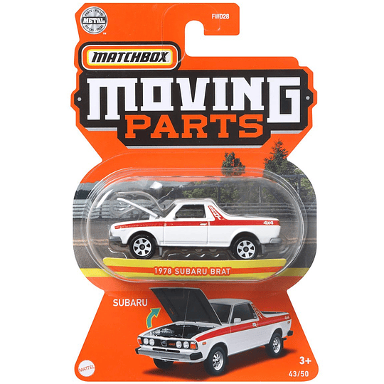 1978 Subaru Brat Moving Parts Matchbox