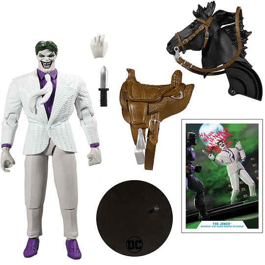 The Joker Batman: TDKR (A Horse BAF) DC Multiverse 7