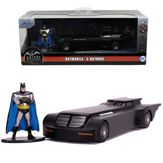 Animated Series Batmobile & Batman Die-Cast 1:32