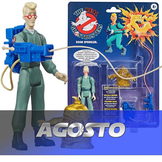 [CUPOS LLENOS] Egon Spengler The Real Ghostbusters Kenner Classics