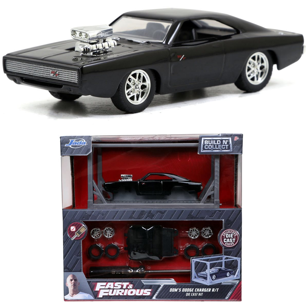 Kit die-cast para armar Dom's Dodge Charger R/T 1:55 Fast an