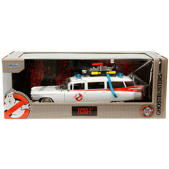 Ecto-1 Ghostbusters Hollywood Rides Die-Cast 1:24