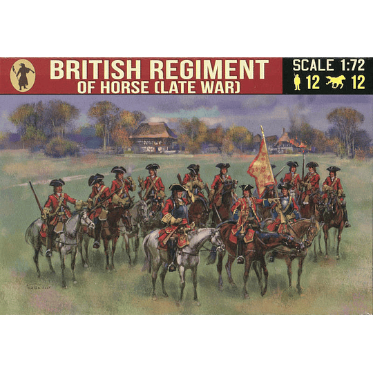 British Regiment of Horse [Late War] Set 255 1:72