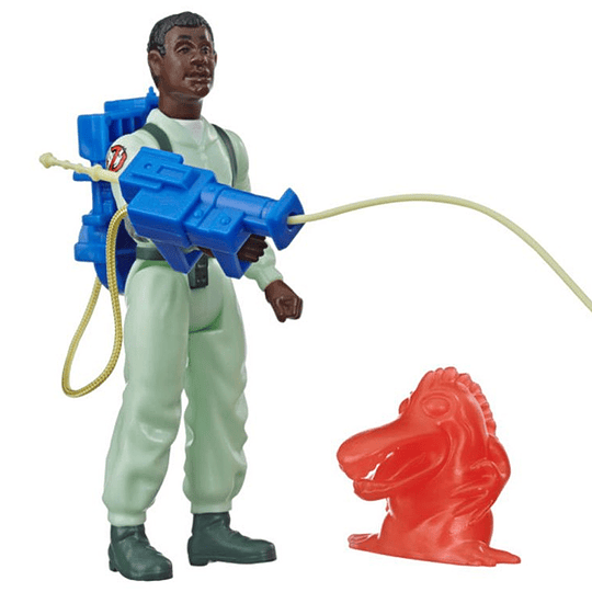 Winston Zeddemore and Chomper Ghost The Real Ghostbusters Kenner Classics
