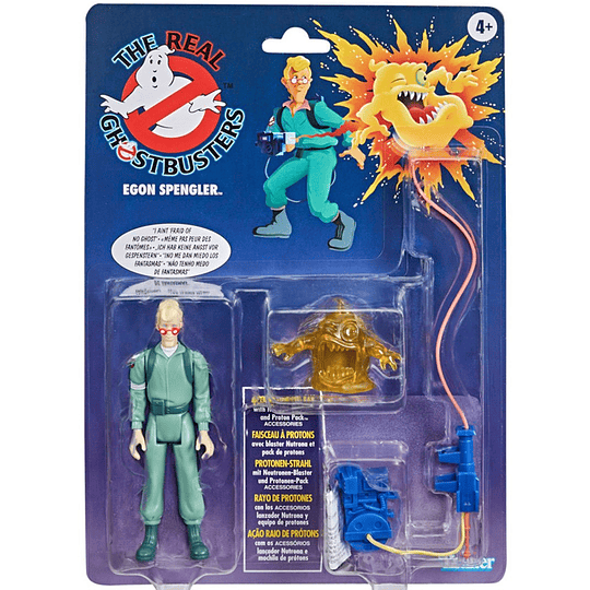 Egon Spengler and Gulper Ghost The Real Ghostbusters Kenner Classics