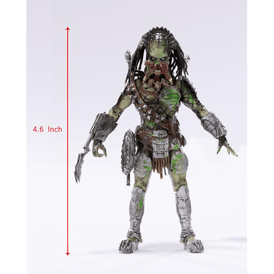 Battle Damaged Wolf Predator AVPR Exquisite Mini 1:18