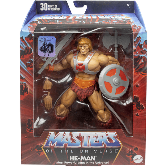 He-Man 40th Anniversary Masterverse Masters of the Universe MOTU