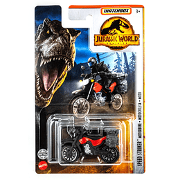 Speed Striker Motorbike Jurassic World Dominion Matchbox 1:64
