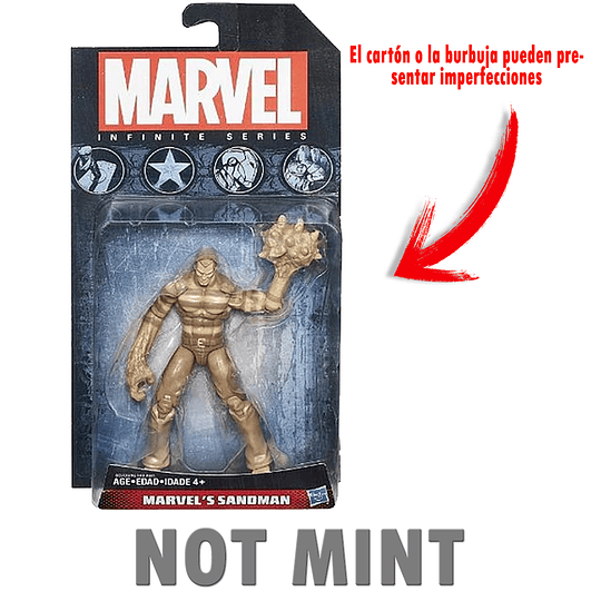 Sandman [NOT MINT] Marvel Infinite Series 3,75