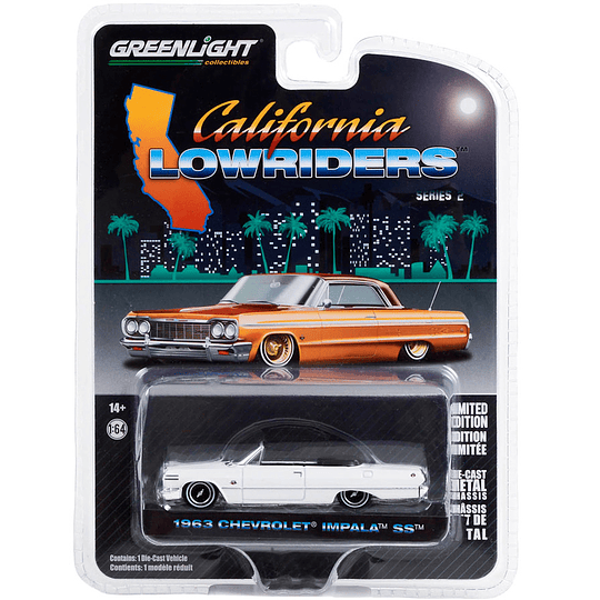 1963 Chevrolet Impala SS California Lowriders 1:64
