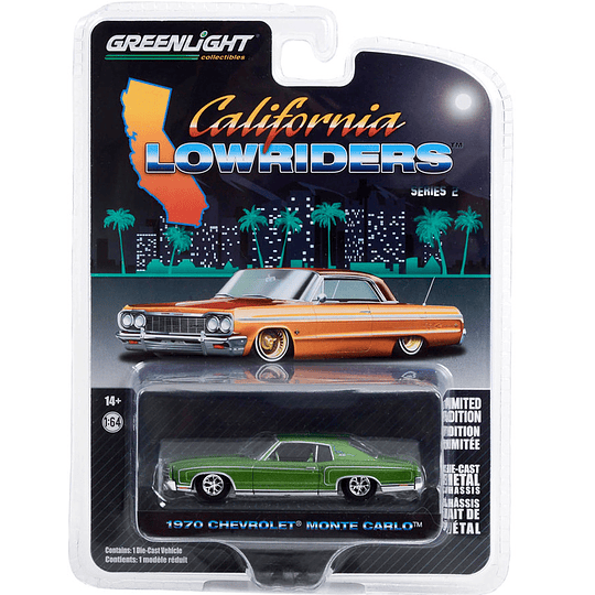 1970 Chevrolet Monte Carlo California Lowriders 1:64