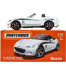 '15 Mazda MX-5 Miata Power Grabs Matchbox 1:64